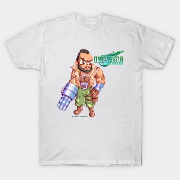 Barret Wallace バレット・ウォーレス T-Shirt by MorenoArtwork